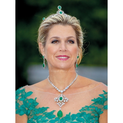 Canvas Poster Koningin Máxima Canvas Poster Koningin Máxima